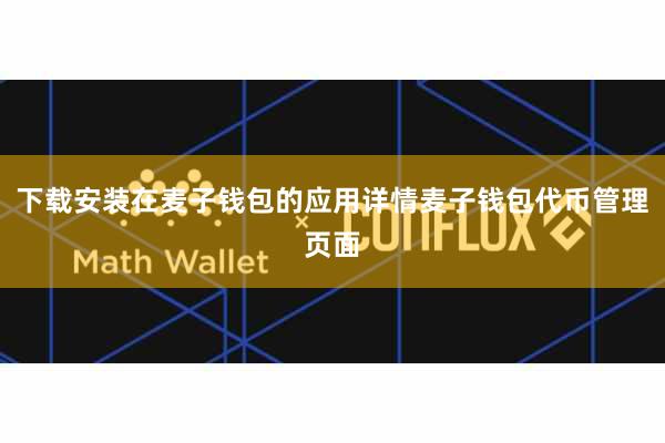 下载安装在麦子钱包的应用详情麦子钱包代币管理页面